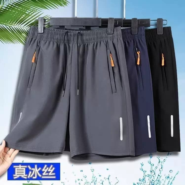冰丝运动短裤男夏季薄款速干